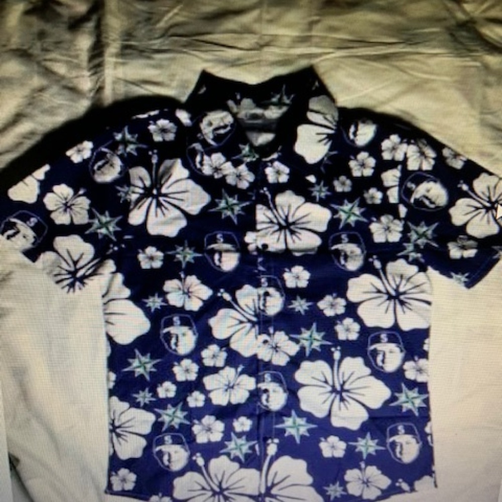 NEW SEATTLE MARINERS BASEBALL LOU PINIELLA ALOHA